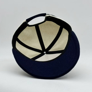<span class=keywords><strong>Casquette</strong></span> de baseball personnalisée à large bord, 5 panneaux, en <span class=keywords><strong>laine</strong></span>, avec sangle arrière, broderie en feutre, style streetwear non structuré, <span class=keywords><strong>casquette</strong></span> snapback pour <span class=keywords><strong>homme</strong></span> - Product Image 5