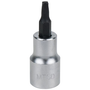 MORTORq®Jeu de douilles de tournevis de 3/8 pouces, finition chromée, qualité bricolage, longueur 50mm, pour les applications d'entretien, support OEM personnalisé - Product Image 1