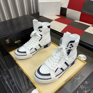 Zapatillas de Plataforma de Diseño de Lujo de Alta Calidad 2026, Transpirables, de Cuero Genuino, para Mujer, Estilo Deportivo, de Caña Alta, para Otoño e Invierno - Product Image 1
