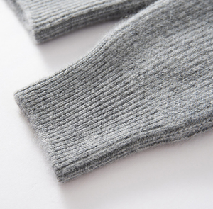 Suéter de Cachemira Personalizado con Cuello Redondo, Jacquard Fair Isle, Mezcla de Lana de Cachemira, Tejido para Mujer, Capa Base Gruesa, Mangas Largas, Jersey - Product Image 6