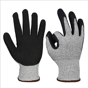 Gants de travail anti-coupure niveau 5, norme européenne, HPPE, revêtement PU, résistance aux coupures, gants de sécurité pour le travail - Product Image 2