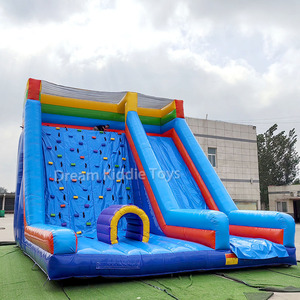 Muro de Escalada Inflable de PVC, Combo de Tobogán Inflable, <span class=keywords><strong>Juego</strong></span> de Salto Comercial Grande Tipo <span class=keywords><strong>Tik</strong></span> <span class=keywords><strong>Tok</strong></span> - Product Image 5