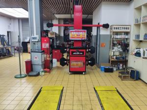 Máquina de Alineación de Automóviles <span class=keywords><strong>Digital</strong></span> de Alta Precisión, Alineación de Cuatro Ruedas <span class=keywords><strong>3D</strong></span> con 2 Monitores para Taller de Reparación de Automóviles con Elevador y Cambiador de Neumáticos - Product Image 3