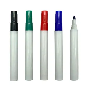 Promozione eco friendly cheap dry erase jumbo white board pen no magnet oem pennarello per lavagna cancellabile colorato