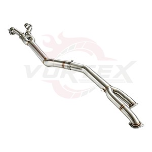 ท่อไอเสียแบบ Single Midpipe รุ่น Vortex SS304 สำหรับ BMW M2 G87 M3 G80 M4 G82 S58 3.0T ปี 2023-2026 ระบบสมรรถนะสำหรับการแข่งขัน ติดตั้งได้โดยตรง - Product Image 3