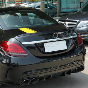 Alerón Trasero para Maletero, Difusor de Alerón para Mercedes-Benz Clase C W205 C180 C200 C260 C43 C63 AMG 2015-2021, Accesorios de Estilo para Automóvil - Product Image 5
