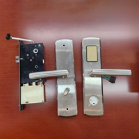 Cerradura de Puerta de Hotel RFID Impermeable para Puertas de Madera con Software de Gestión PRND y Tarjetas de Acceso Anti-Robo
