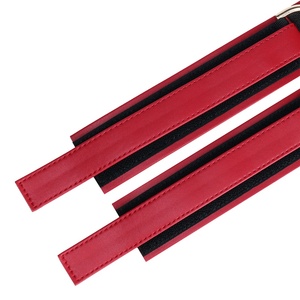 สายรัดข้อเท้าแบบปรับได้สีแดงดำ ดีไซน์ใหม่ สำหรับเกมส์ BDSM ของเล่นทางเพศสำหรับผู้ใหญ่ - Product Image 4