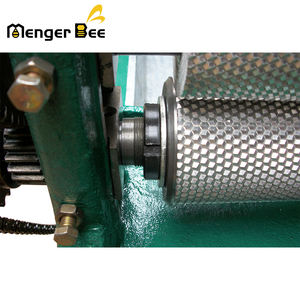 Menger Bee E250E alliage d'aluminium nouvel état 5.4 ou 4.9mm abeille cire fondation rouleau automatique gaufrage Machine - Product Image 5