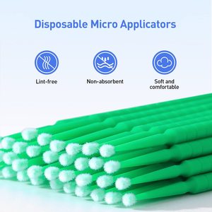Applicateur de micro-pointe à tête longue jetable bon marché dentaire pour cils/micro-brosse - Product Image 6