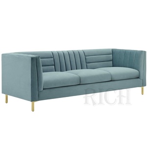 Divano Tuxedo per Soggiorno, Mobili di Lusso Turchi per Interni, Divano a 3 Posti, Arredamento Moderno per Salotto - Product Image 2