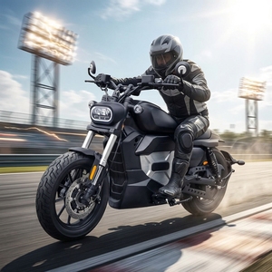 10000W Motorcycle Central Belt Drive 120 Km/h <b>Top</b> Speed Supports 250 Kg <b>Load</b> Long Range City Commuting High-Powered Motor 10 000 - Product Image 4