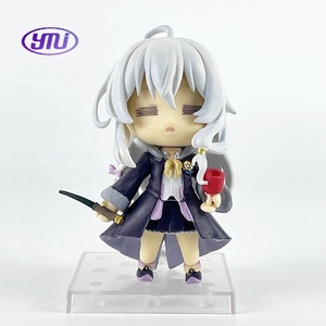 Figura Chibi Elaina Versión Q (5 Estilos) - Coleccionable de Majo No Tabitabi, Decoración para Coche/Escritorio, Lindas Manualidades de Anime en Plástico - Product Image 4