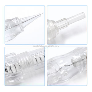 Cartucho de aguja de máquina de perla negra de acero inoxidable de alta calidad aguja de cartucho de tatuaje de cejas de maquillaje permanente - Product Image 4