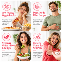 Poudre Végétalienne OEM ODM Sans Sucre, Mélange de Superaliments Verts, Vitamines et Fibres, Complément Alimentaire Quotidien