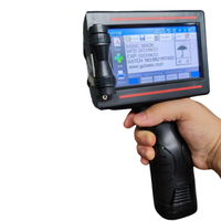 Mini Impresora de Inyección de Tinta Automática y Manual de 12.7mm, Impresora de Inyección de Tinta Térmica Portátil con Pantalla Táctil, Máquina de Codificación de Fechas de Caducidad y Logotipos