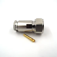 Connecteur coaxial RF 4.3/10 mâle à pince pour câble LMR400