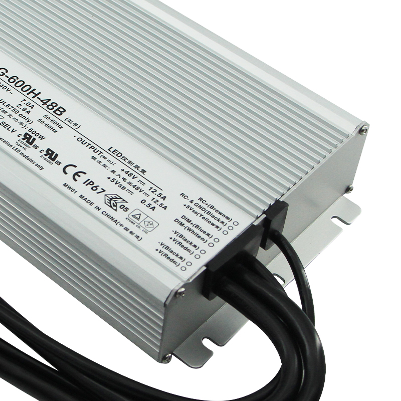 MEANWELL HLG-600H-48AB 48V LED電源 防水調光対応 600w LEDドライバー