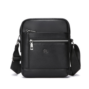 Sac à dos vertical mini en cuir PU imperméable pour homme, style décontracté, avec motifs - Product Image 1