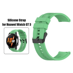 Correa de silicona de 22mm para <span class=keywords><strong>Huawei</strong></span> <span class=keywords><strong>Watch</strong></span> <span class=keywords><strong>GT</strong></span> 3 <span class=keywords><strong>46mm</strong></span>/<span class=keywords><strong>GT</strong></span> <span class=keywords><strong>Runner</strong></span>, reloj deportivo, pulsera de muñeca, correa de repuesto, accesorios para reloj inteligente - Product Image 6