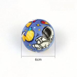 Pelota Antiestrés de Espuma PU Personalizada con Forma de Astronauta, Juguete Espacial Suave para Niños y Adolescentes, Divertido Alivio del Estrés y Regalo Promocional - Product Image 4