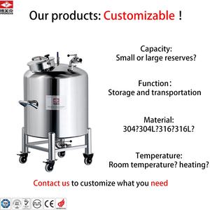 Vk Réservoir de stockage scellé <span class=keywords><strong>d</strong></span>'<span class=keywords><strong>huile</strong></span> <span class=keywords><strong>d</strong></span>'<span class=keywords><strong>olive</strong></span> en acier inoxydable de 500 litres - Product Image 4