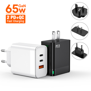 <span class=keywords><strong>EU</strong></span> cắm 65W PD 3.0 <span class=keywords><strong>USB</strong></span>-C cung cấp điện <span class=keywords><strong>Adapter</strong></span> với sạc nhanh cho máy tính xách tay Máy tính bảng & thiết bị Android - Product Image 1