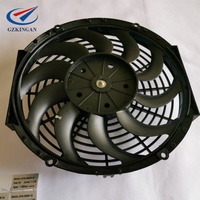 Ventilateur axial de ventilation d'échappement DC 12 pouces pour ventilateur de condenseur de voiture pour système de climatisation de camion frigorifique SPAL
