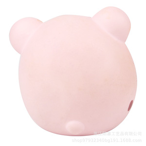 <b>Cute</b> Cartoon <b>Bear</b> Squishy Toy Plastic Round Stress Relief Decorative Gift - Product Image 5