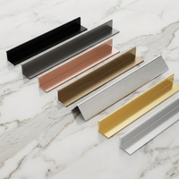 Profilés d'angle en aluminium sur mesure en forme de L, garnitures de bord en plastique souple pour installations de loisirs