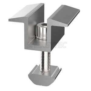 Roof Mount Solar Racking Aluminum Mid Clamp for Solar <strong>Panel</strong> <strong>Mounting</strong> Essential <strong>Component</strong> of Solar <strong>Mounting</strong> System - Product Image 2
