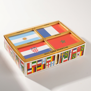 22 Piezas de Decoración para el Hogar, Artículos Coleccionables para Fanáticos <span class=keywords><strong>del</strong></span> Fútbol, Marco <span class=keywords><strong>con</strong></span> el Marcador de la Final de la Copa <span class=keywords><strong>Mundial</strong></span> de Fútbol de 1930-202, Recuerdo - Product Image 6