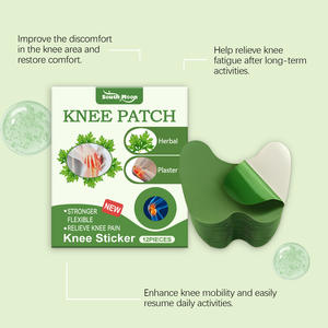 Patch pour les genoux en coton biologique à base de plantes naturelles South Moon, gingembre, cannelle, armoise, pour la relaxation des articulations du corps, compresse de qualité supérieure - Product Image 2