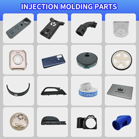 Pièces moulées par injection en plastique pour boîtier de batterie externe à charge rapide, ignifuge V0, pour outillage rapide de précision