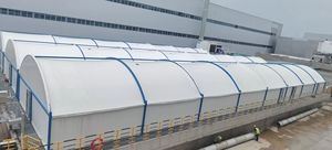 خيمة كبيرة مخصصة للفعاليات 40 × 70 متر، خيمة معارض 250 متر، خيمة زفاف كبيرة بيضاء مزينة للبيع تتسع لـ 5000 شخص - Product Image 2