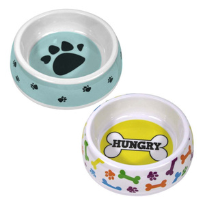 Bol pour animaux de compagnie en mélamine à imprimé léopard, base antidérapante, plat d'alimentation pour <span class=keywords><strong>chat</strong></span> et chien S/M/L - Product Image 2