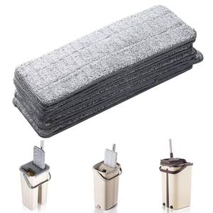 قطعة واحدة أو قطعتان من قماش الممسحة البديل المصنوع من الألياف الدقيقة القابلة للغسل، رأس ممسحة للتنظيف المنزلي 33*12 سم - Product Image 6