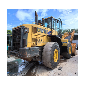 รถตักล้อมือสองรถตักดินใช้ wa500 Komatsu ภาพวาดต้นฉบับ - Product Image 1