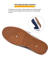 Chaussures décontractées pour hommes, printemps, à enfiler, respirantes, semelle souple, pur coton, couleur unie, vente chaude, directement de l'usine