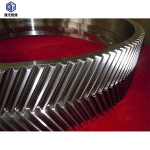 Carbon steel Girth Gear <b>large</b> module casting double helical girth gear <b>ring</b> - Product Image 3