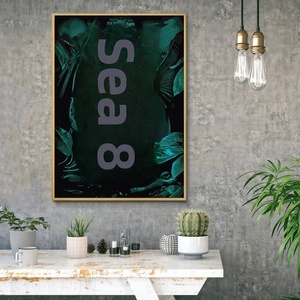 XIXI Kit de peinture sur toile à numéros, Série Nature Morte, Alphabet, Statue de Bouddha, Art pour la Maison, Peinture Décorative DIY - Product Image 2