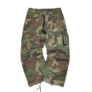<span class=keywords><strong>Pantaloni</strong></span> <span class=keywords><strong>Cargo</strong></span> Mimetici da Lavoro Personalizzati con Stampa Integrale, 6 Tasche Utilitarie, Modello Baggy per Uomo - Product Image 2