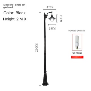 Lámpara Solar para Exteriores de 300W 500W con Pantalla Digital, Alto Lumen, Sensor de Inducción Solar, Lámpara LED para Calle - Product Image 5