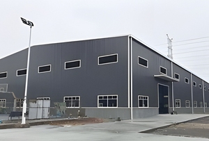 Hangar industriel de matériaux métalliques de construction préfabriqué entrepôt atelier usine bâtiment de structure en acier - Product Image 4