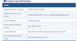กล้องจุลทรรศน์ตรวจสอบอุตสาหกรรม OTSUKA OLIGHT6-F Series, มีรุ่น 2XAR/4XAR/358AR ให้เลือก - Product Image 6