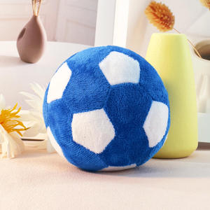 Dog Squeaky American Football Shape Cute Puppy <b>Plush</b> Pet Dog Ball Interactive Toys for <b>Cat</b> Dogs - Product Image 3