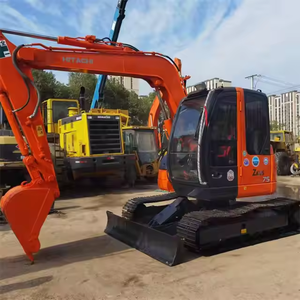 Matériel de machines de construction Hitachi Zaxis 75 Mini pelleteuse d'occasion japonaise Hitachi Zx75us d'occasion de 7.5 tonnes à vendre - Product Image 4