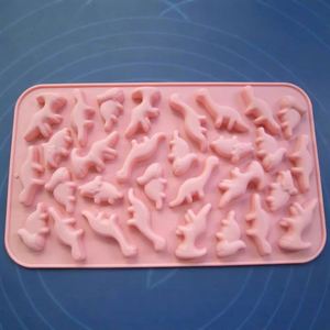 Molde de Silicona con Forma de Dinosaurio para Chocolate, Herramientas para Hornear y Decorar Pasteles - Product Image 6