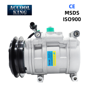 คอมเพรสเซอร์แอร์ AA8A161631A ขนาด 135 มม. 1 ชุด 24 โวลต์ สำหรับรถบัสฮุนได คันทรี ปี 2004- - Product Image 1