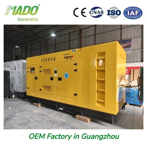 Groupe électrogène de secours silencieux WP13, moteur diesel 356 kVA 285 kW, <span class=keywords><strong>g</strong></span>énérateur Weichai 400 kVA 500 kVA 600 kW pour l'exploitation minière - Product Image 2